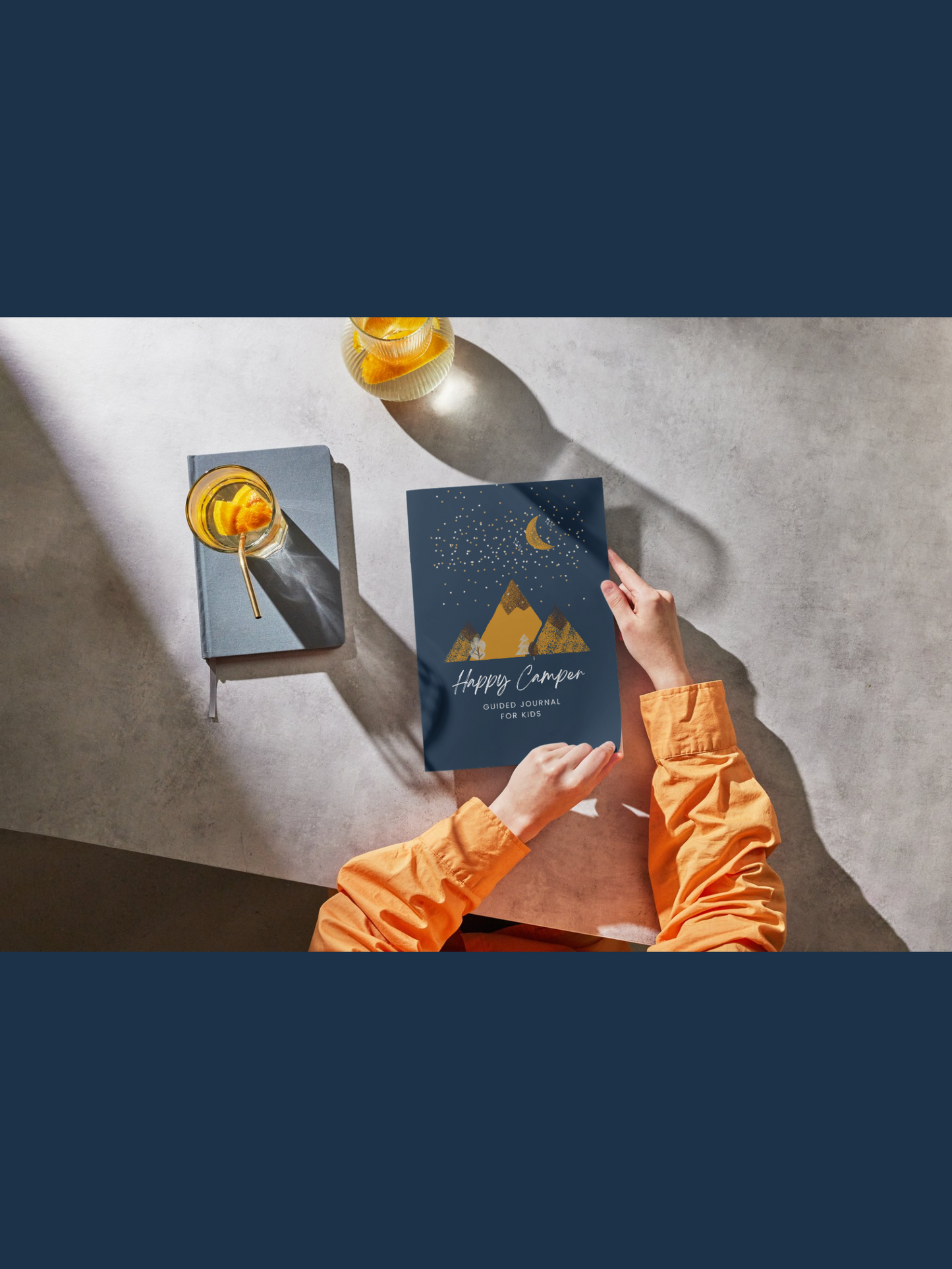 The Happy Camper: Guided Journal for Kids