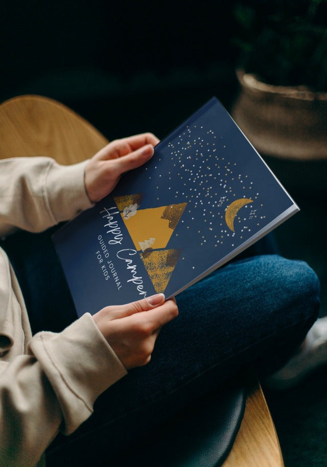 The Happy Camper: Guided Journal for Kids